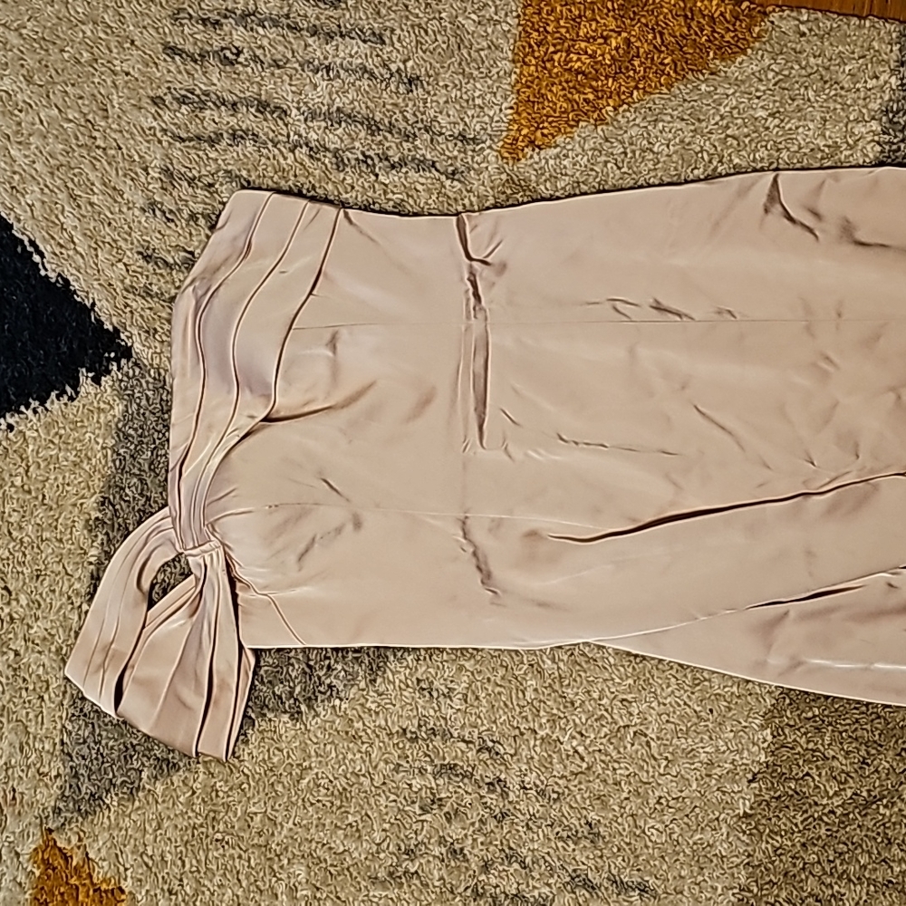 Pink brides made dress